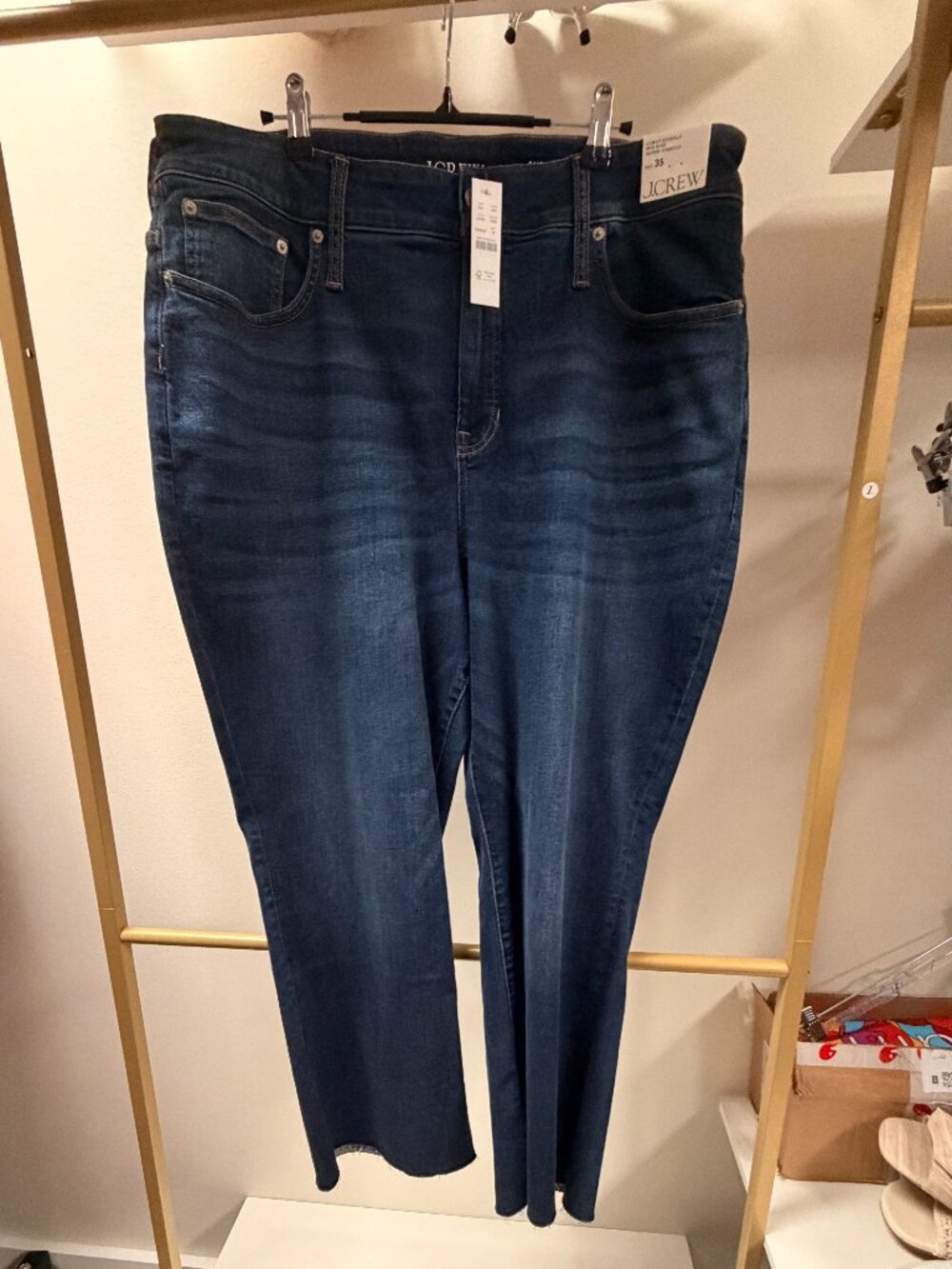 J.Crew Curvy Kickout Mid Rise Jean